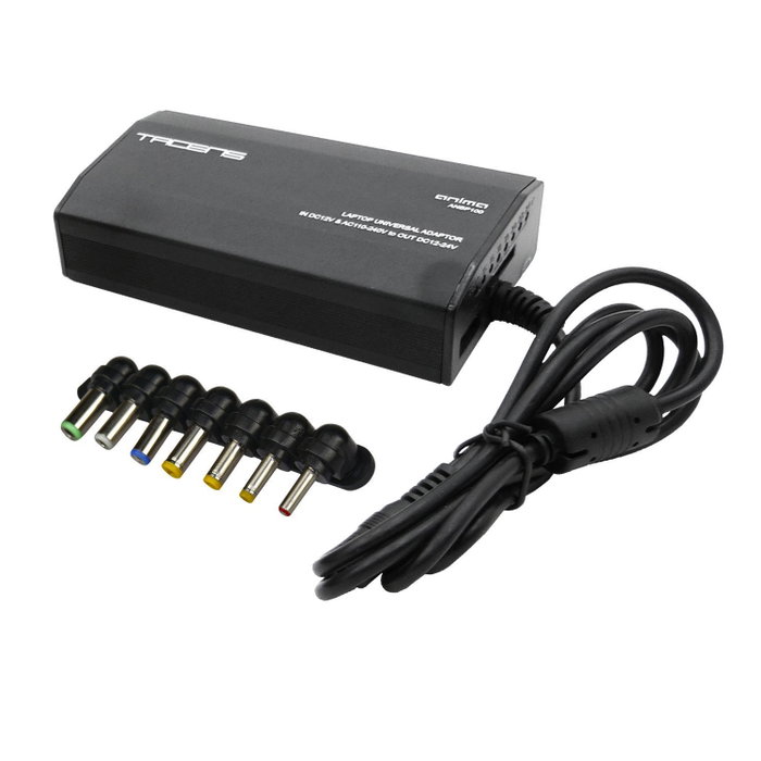 Tacens Cargador Universal de Portátil 100W ANBP100 con 8 Conectores y USB, Negro Tacens Cargador Universal de Portátil 100W ANBP100 con 8 Conectores y USB, Negro